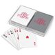 Large Interlocking Script Monogram Double Deck Playing Cards Image 2 of 2